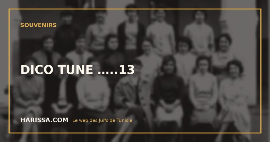 DICO TUNE …..13