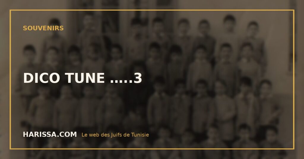DICO TUNE …..3