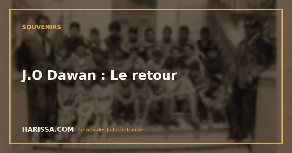 J.O Dawan : Le retour