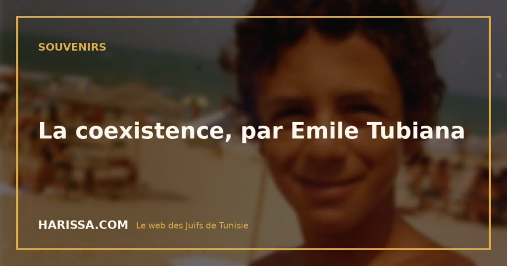 La coexistence, par Emile Tubiana