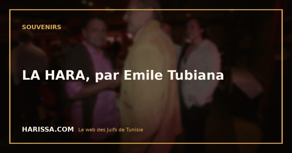 LA HARA, par Emile Tubiana