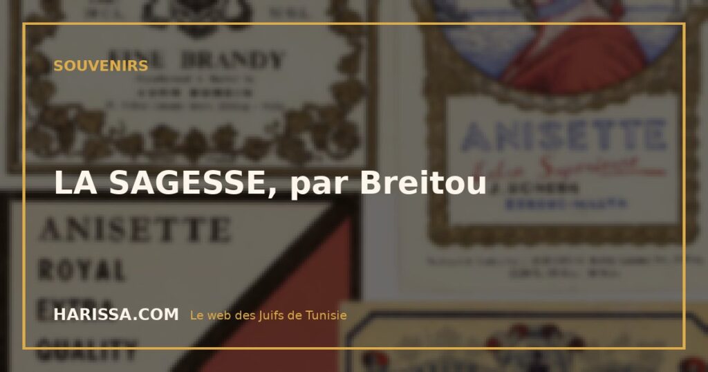 LA SAGESSE, par Breitou