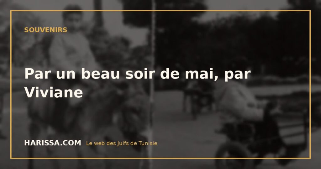 Par un beau soir de mai, par Viviane