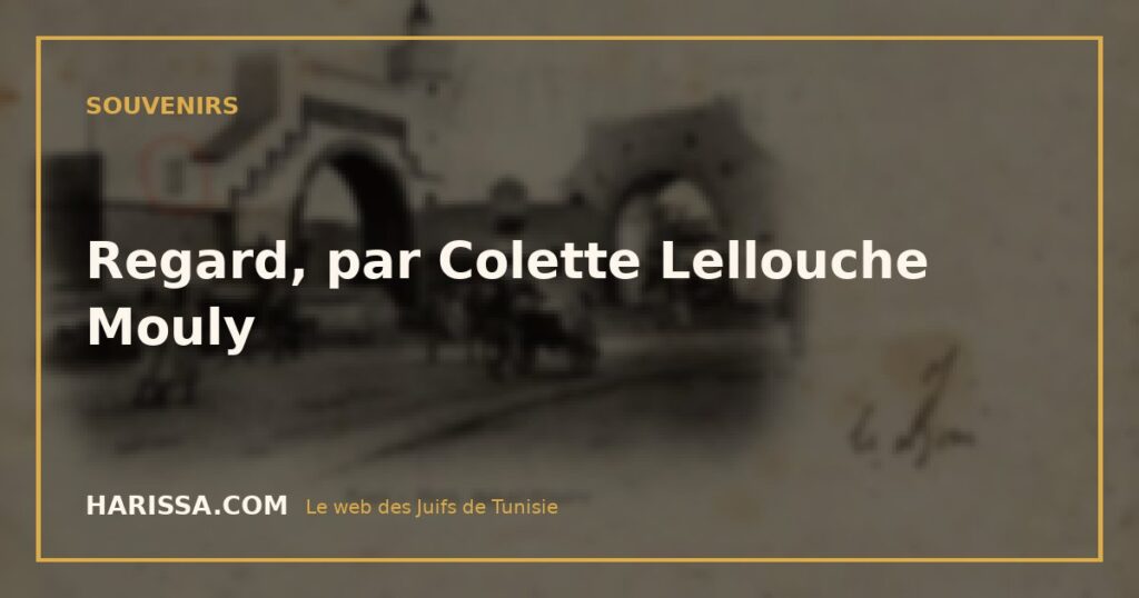 Regard, par Colette Lellouche Mouly