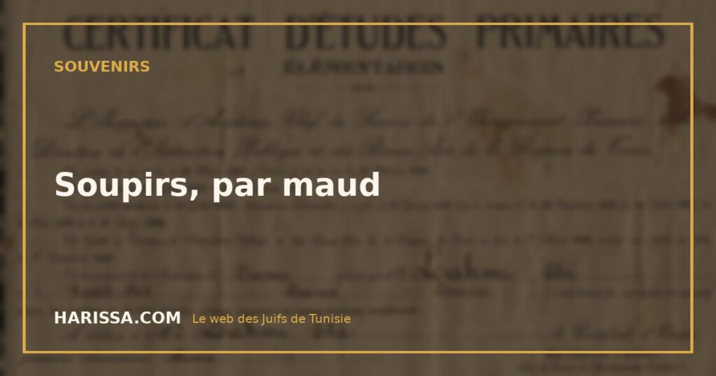 Soupirs, par maud
