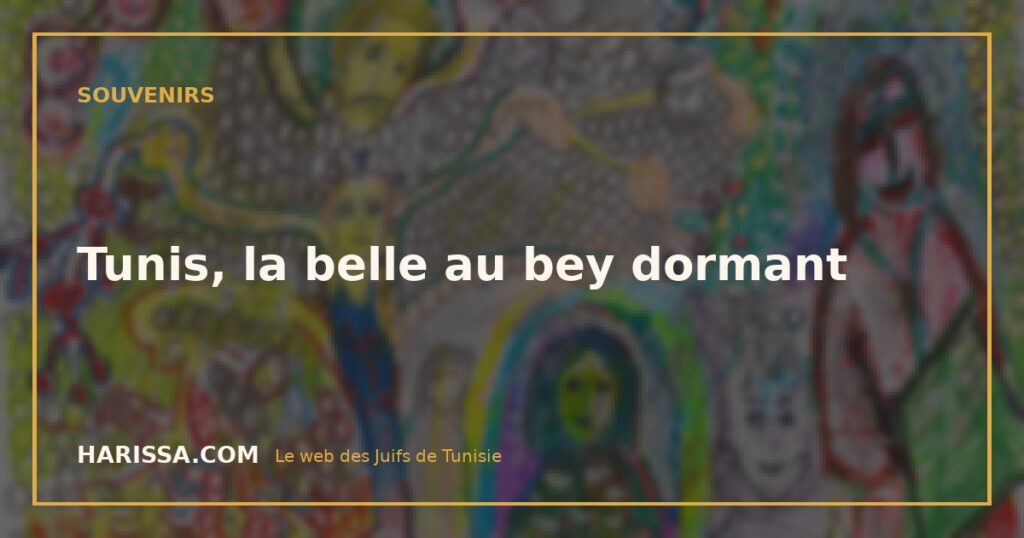 Tunis, la belle au bey dormant