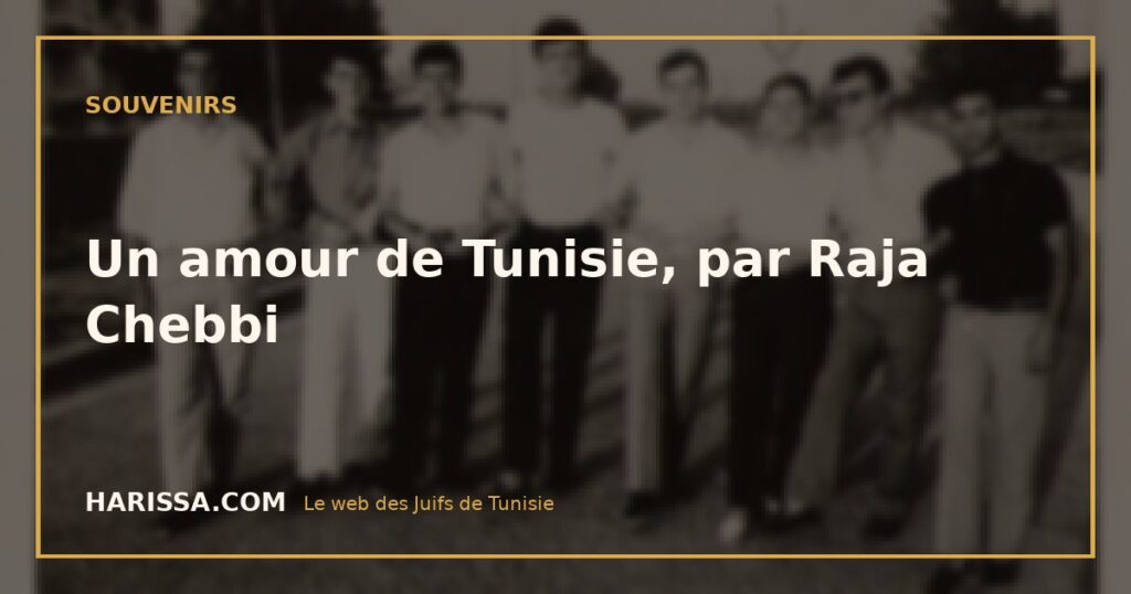Un amour de Tunisie, par Raja Chebbi