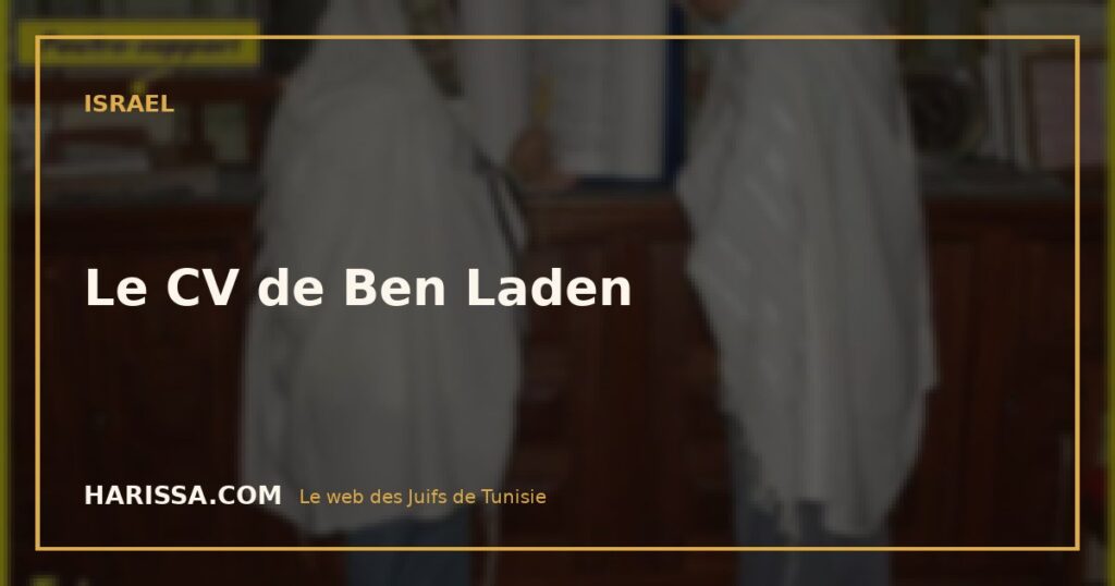 Le CV de Ben Laden