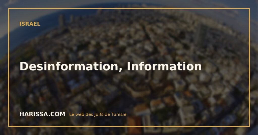 Desinformation, Information