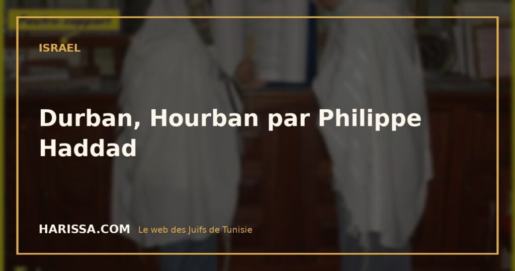 Durban, Hourban par Philippe Haddad