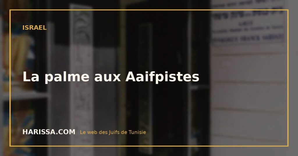 La palme aux Aaifpistes