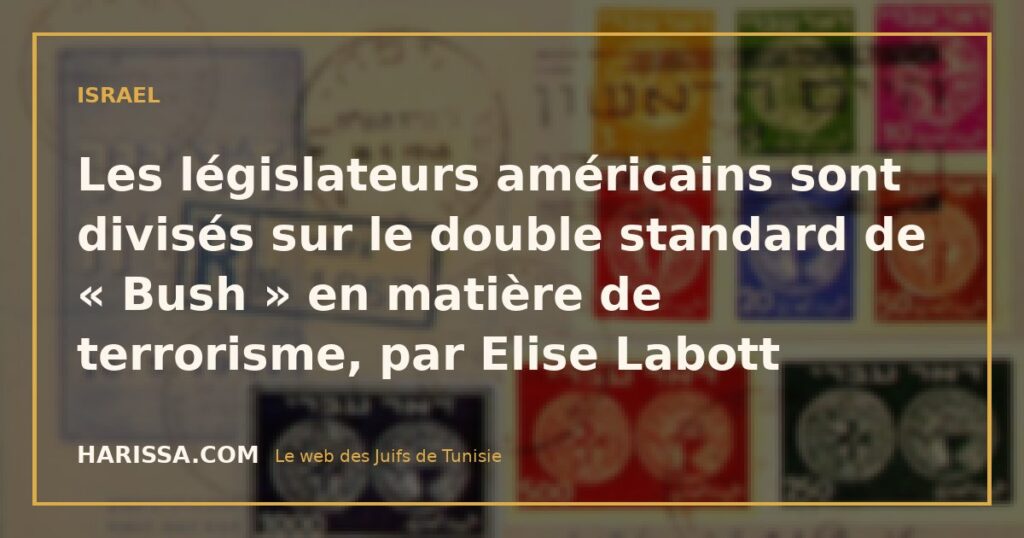 Les législateurs américains sont divisés sur le double standard de « Bush » en matière de terrorisme, par Elise Labott