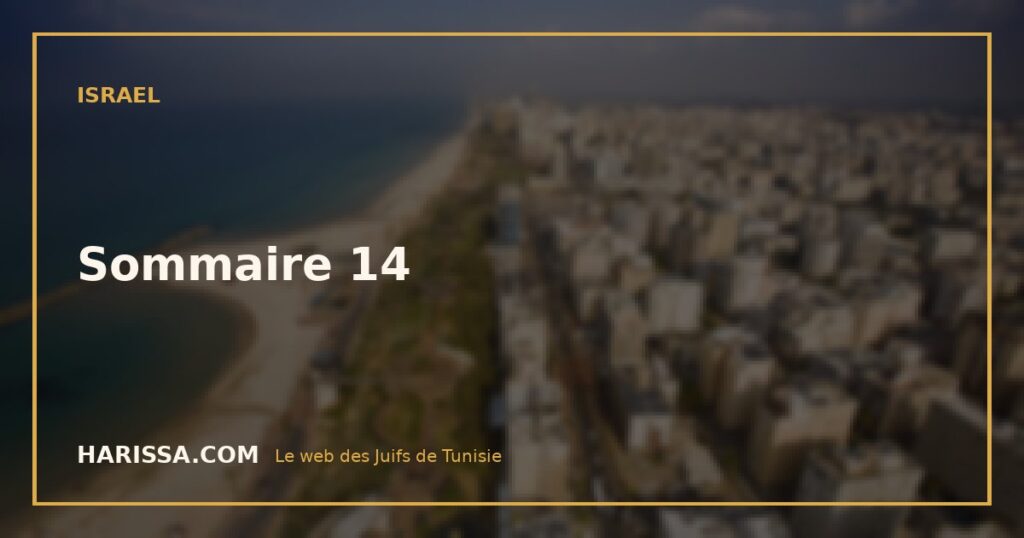 Sommaire 14 Sommaire 14