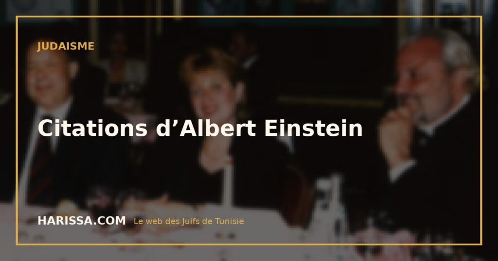 Citations d’Albert Einstein