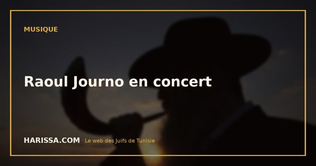 Raoul Journo en concert