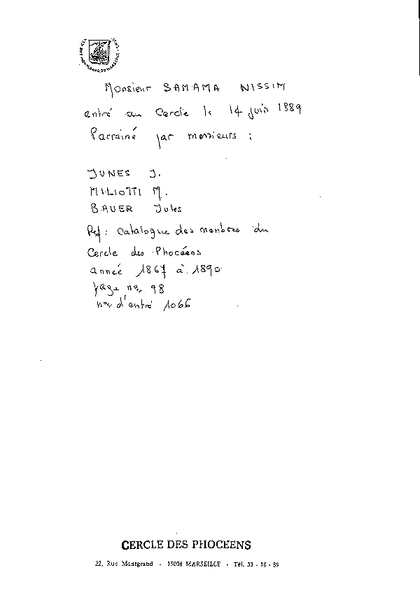 Genealogie de Sfez : Tome 2 page 145