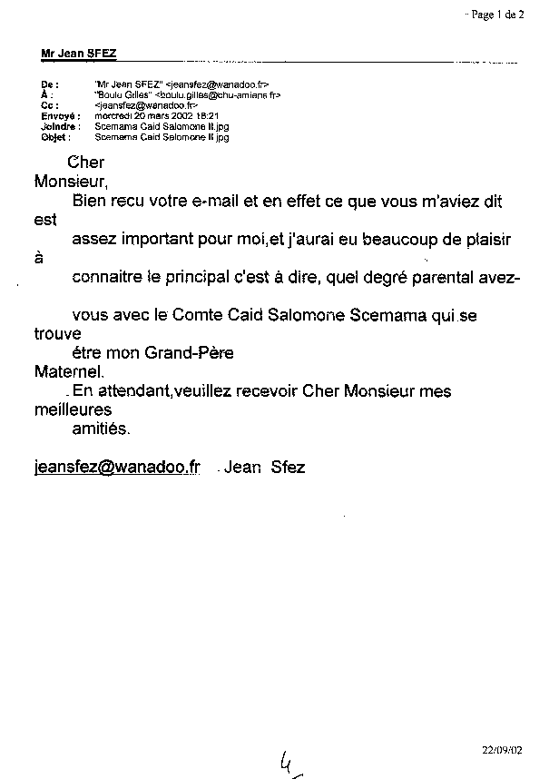 Genealogie de Sfez : Tome 2 page 250